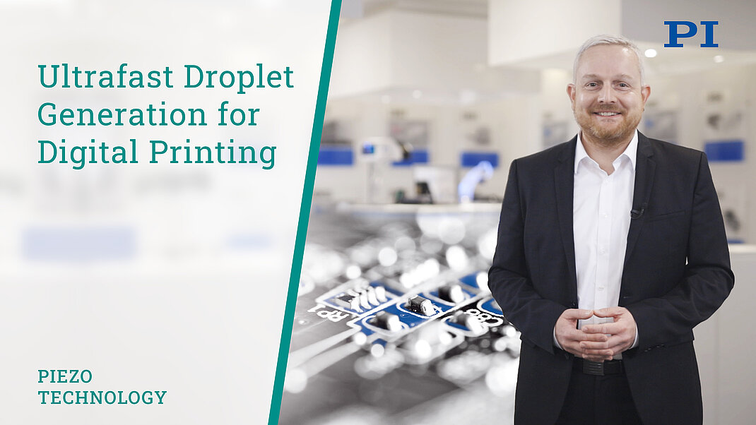 Ultrafast Droplet Generation for Digital Printing