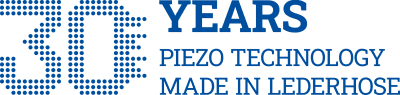 PI Ceramic 30 Years Logo